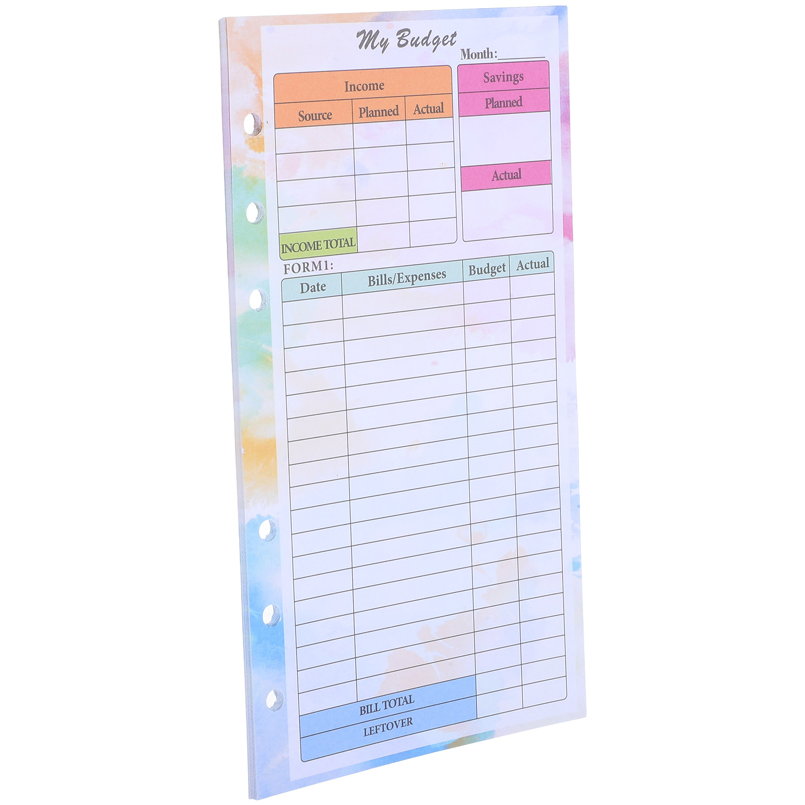 14Sheets Budget Notebook A6 Si - Planner Weekly Budget ulasan dan harga